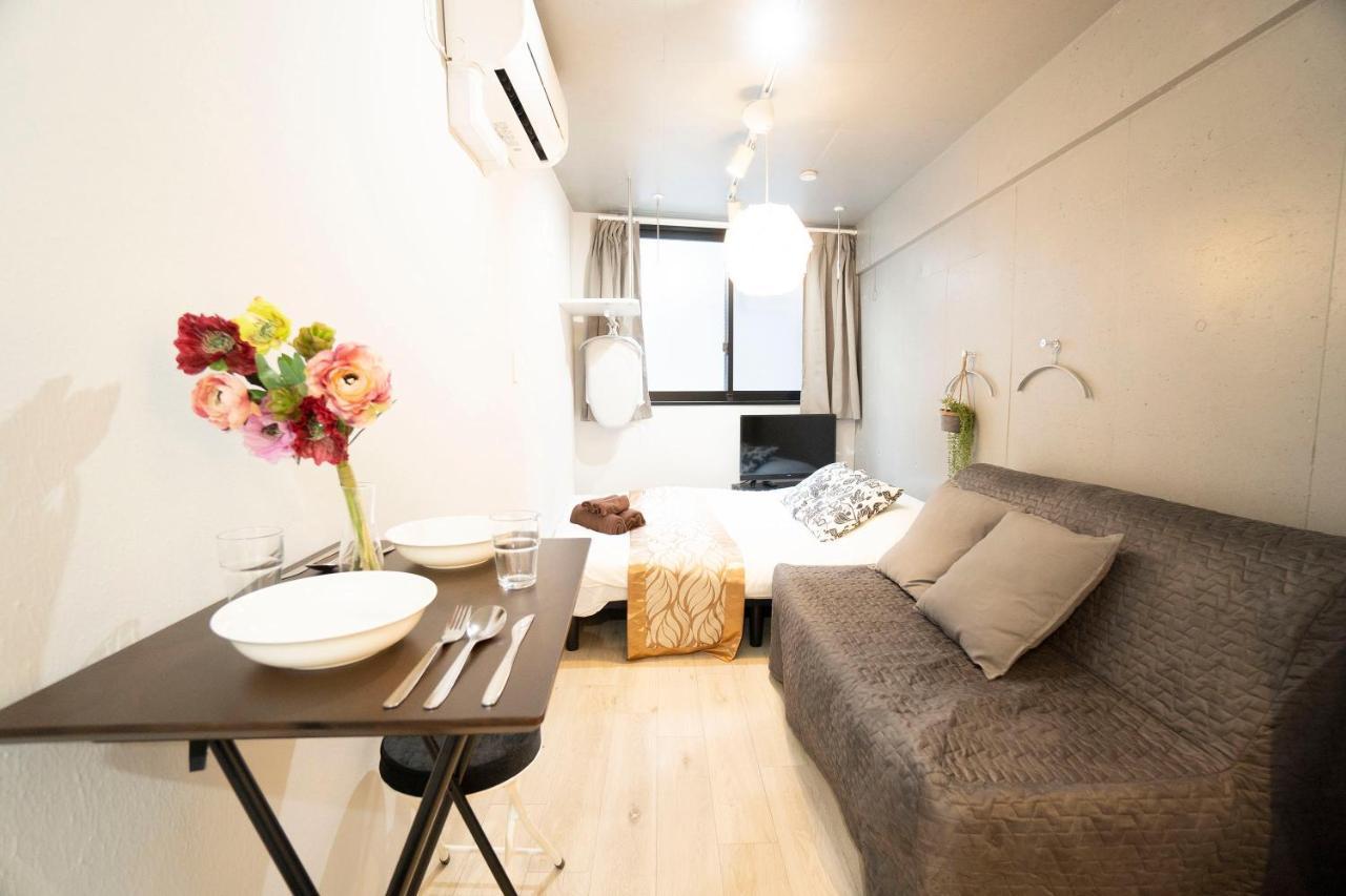 Ferienwohnung Hill Side Terrace Hiroo Shibuya 203 Präfektur Tokio Exterior foto